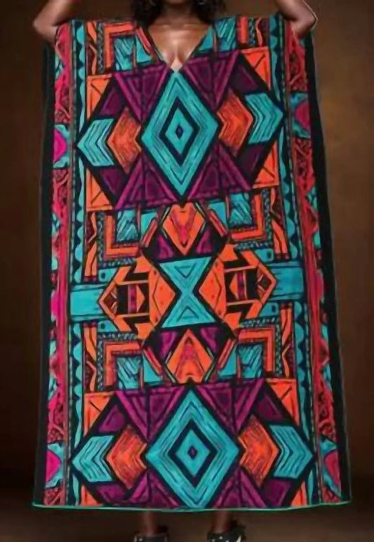 Kara Chic - Maxi Kaftan Dress - Rack Hunt
