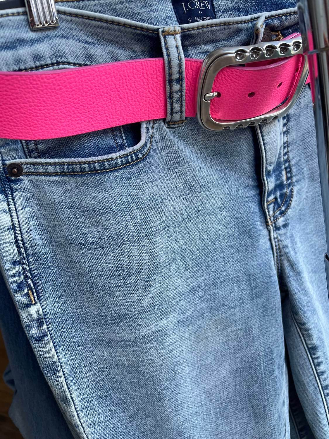 SHANNALEE - FULL GRAIN COWHIDE BELT STERLING BUCKLE - Rack Hunt -