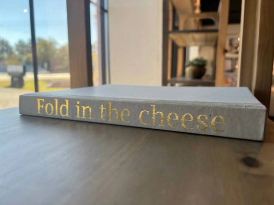Mickler & Co. - "fold In The Cheese" Decorative Book - Rack Hunt