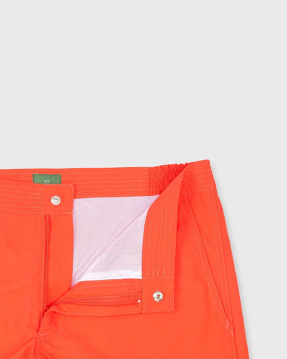 Men's Zip-front Mid-length Swim Short