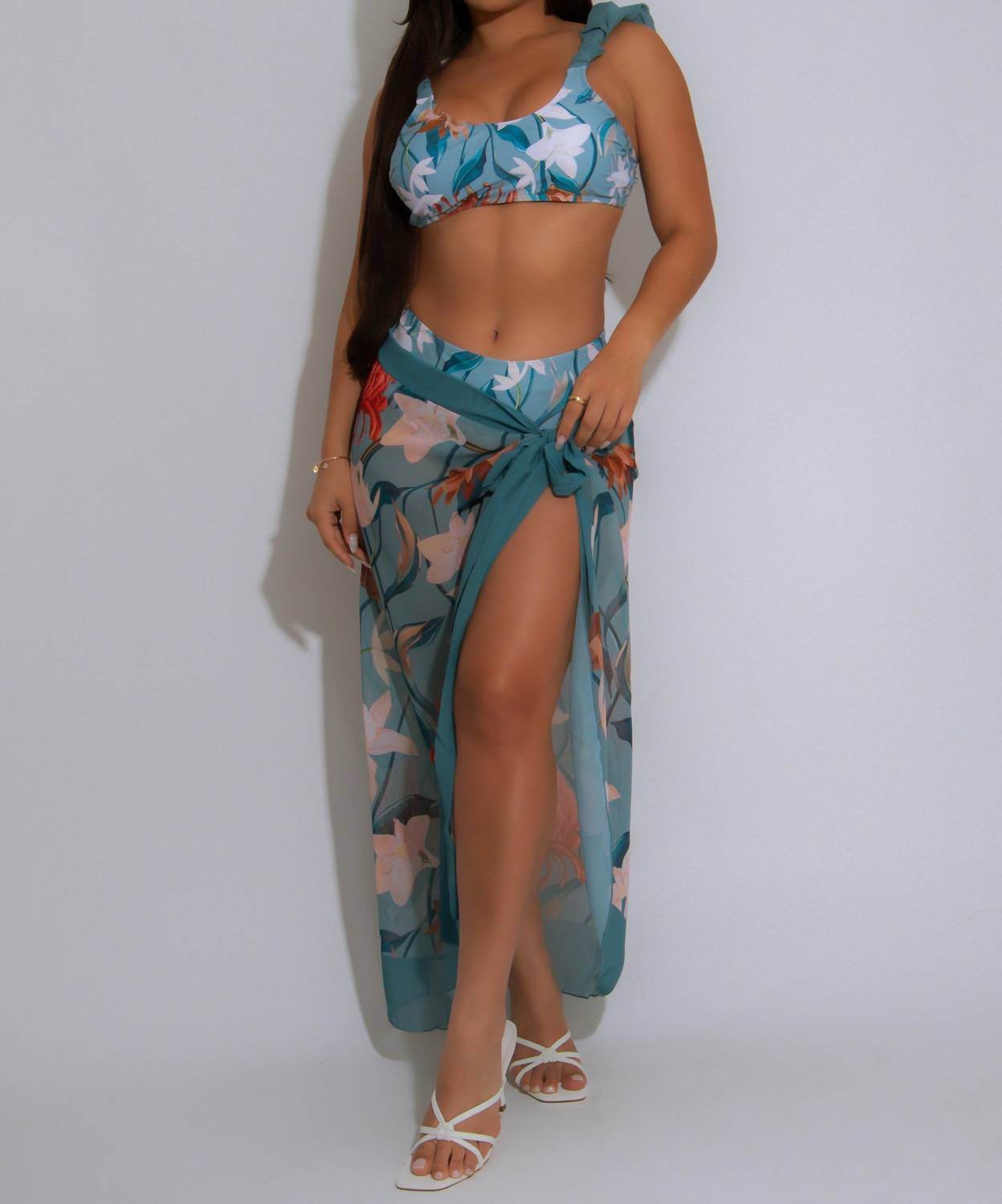 Diva - Island Bloom Floral Bikini Set - Rack Hunt -