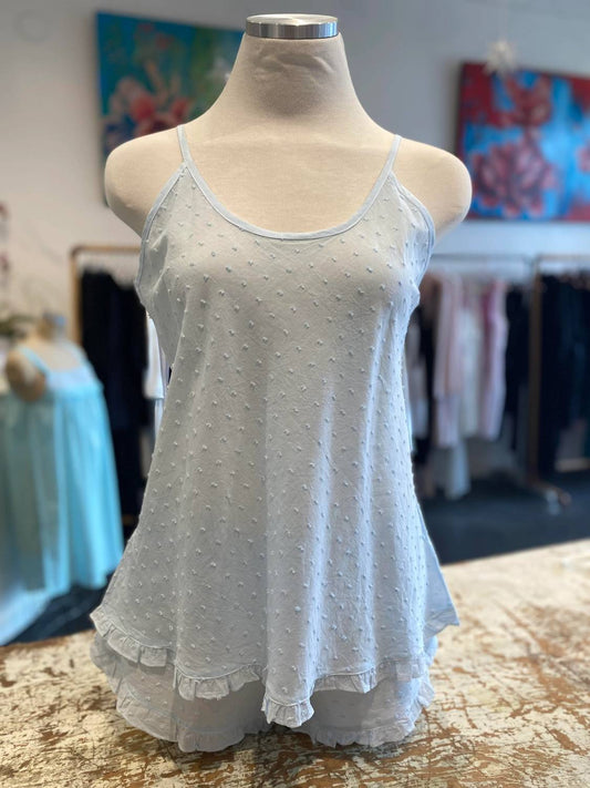 Women's Swiss Dot Camisole And Shorties