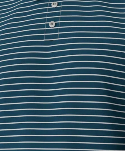 Men's Horizon Stripe Performance Polo