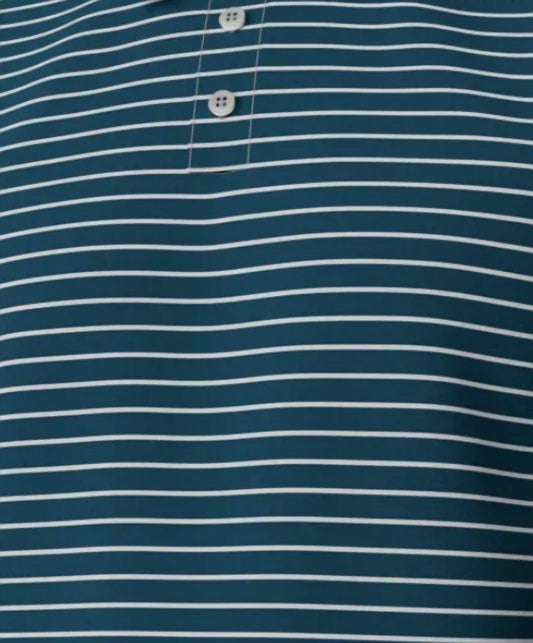 Men's Horizon Stripe Performance Polo