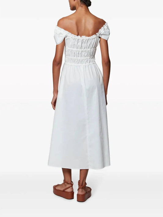 Lily Smocked Midi Dress