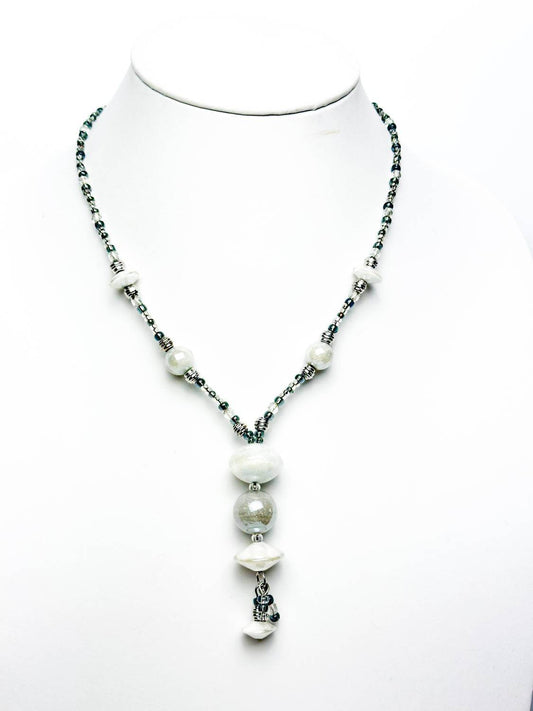 Antica Murrina - Women's Murrano Glass Necklace With Pendant - Rack Hunt -