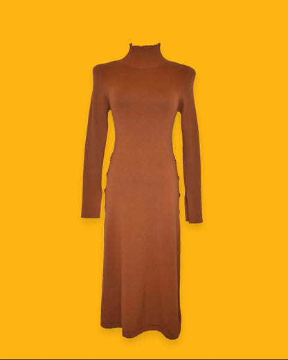 The Athletic Side Of Us - Ribbed Sweater Dress - Rack Hunt