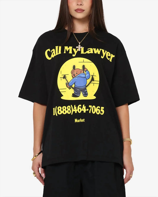 MARKET - Call My Lawyer Spray Can Bear T-shirt - Rack Hunt