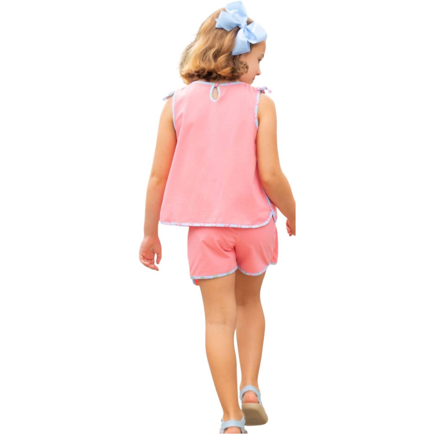 Girls Bouquet Skort Set