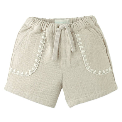 Baby's Marlow Drawstring Shorts With Contrast Stitching