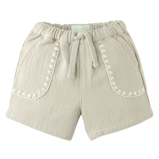 Baby's Marlow Drawstring Shorts With Contrast Stitching