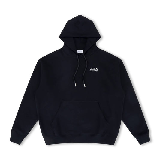 Men's Paint Splatter Arrow Diag French Terry Hoodie
