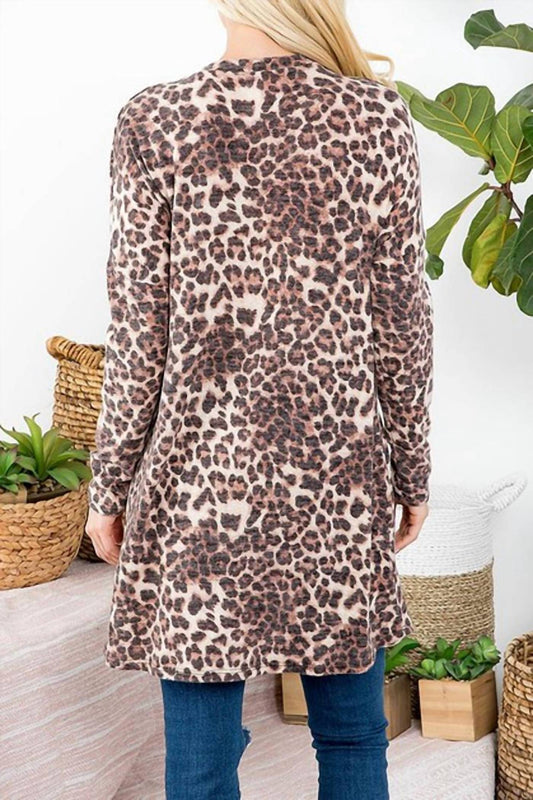 Women's Round Neck Pocket Detail Tunic Top