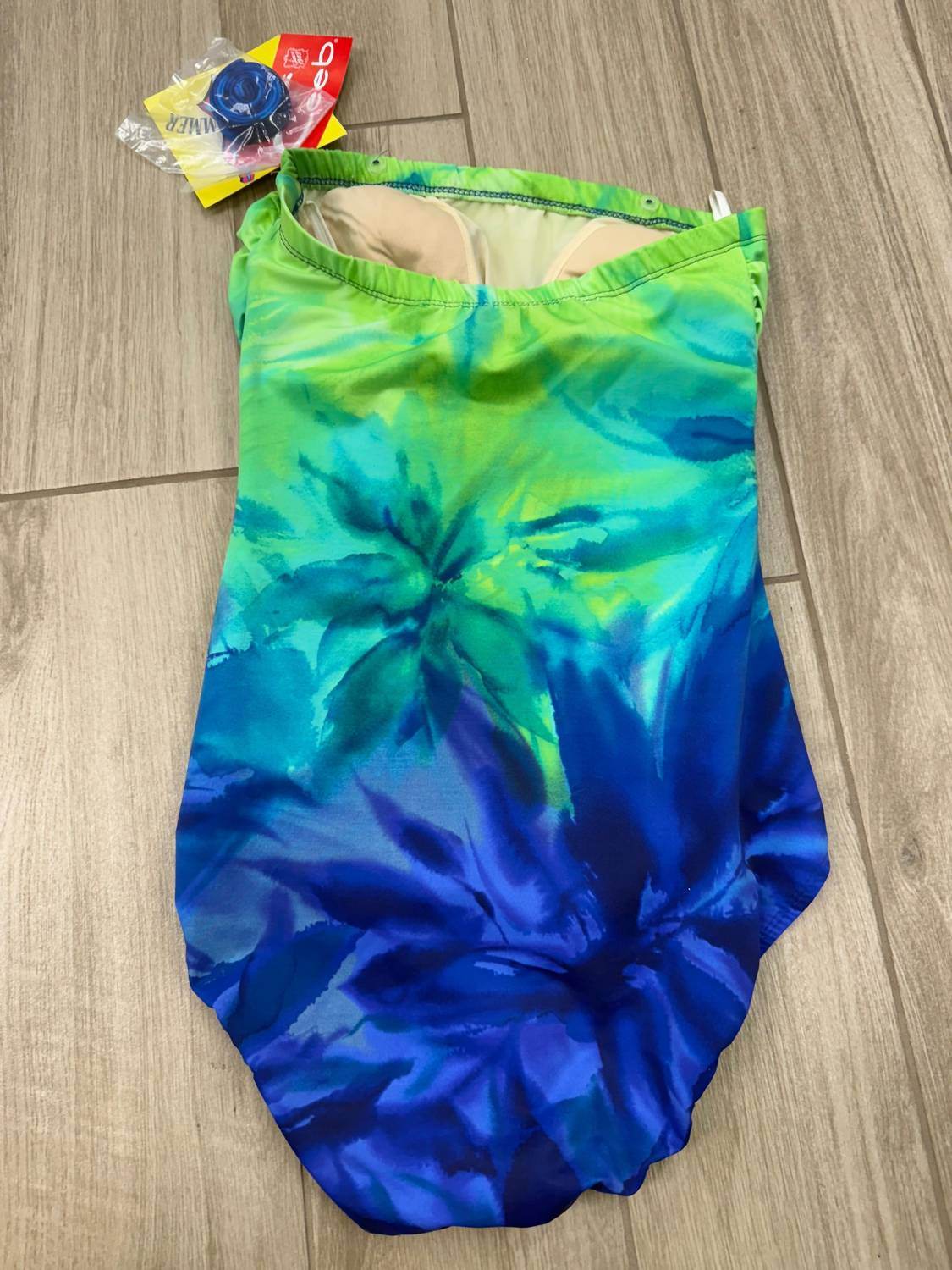 Ceeb USA - Women's Ombre Strapless One Piece Swimsuit - Rack Hunt -