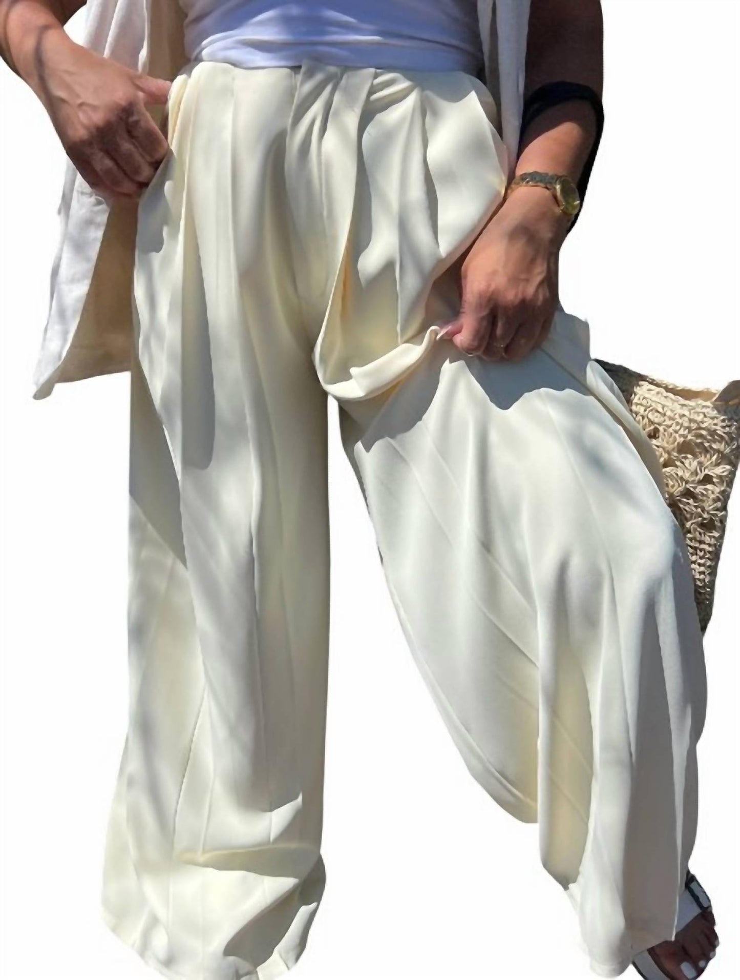 Wide Leg Trousers