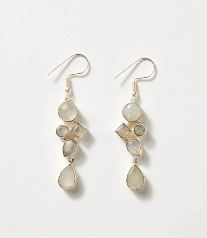 Women's Gemstone Dangle Earrings