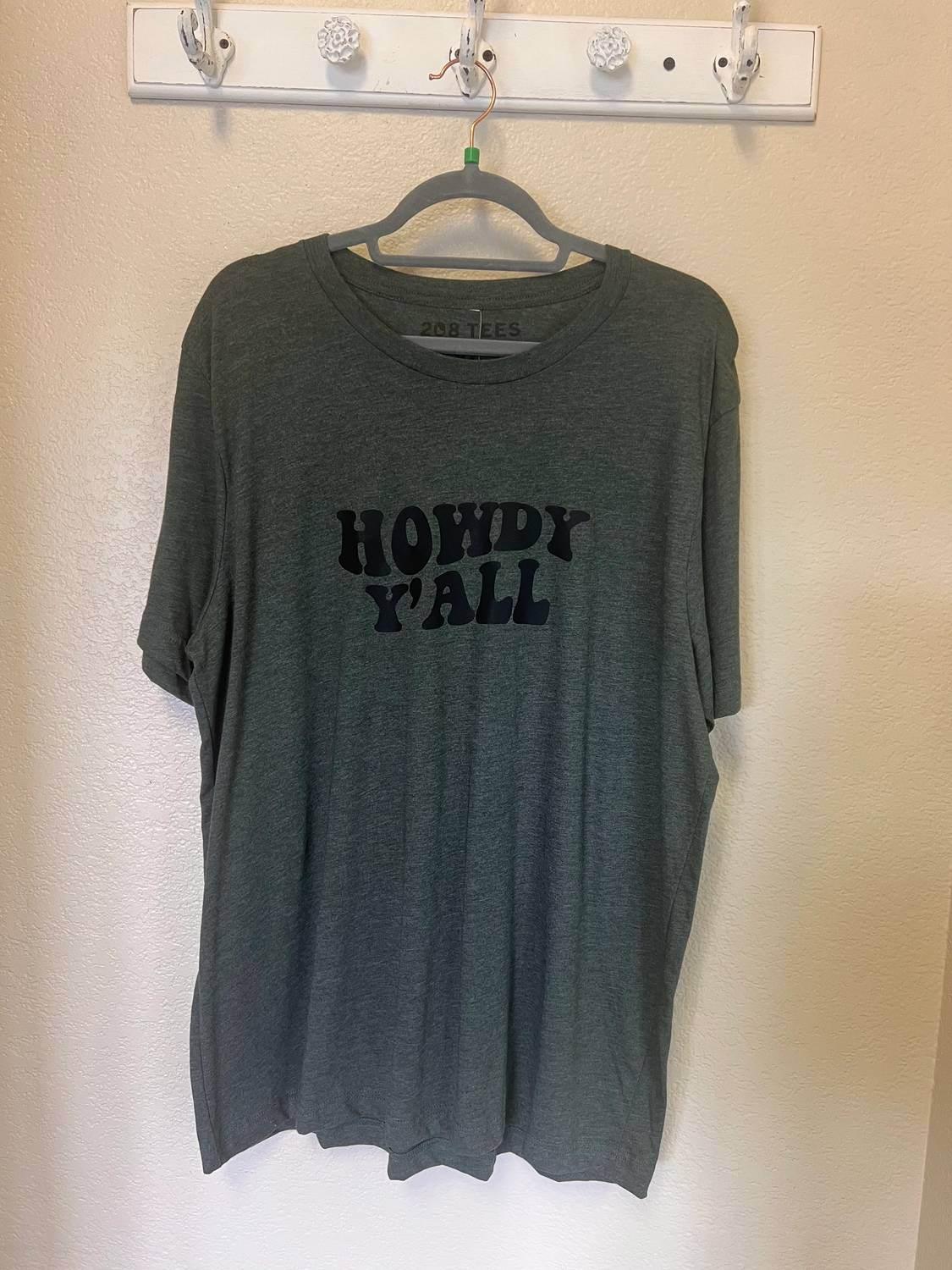 208 Tees - Women's Howdy Ya'll Western Graphic Tee - Rack Hunt