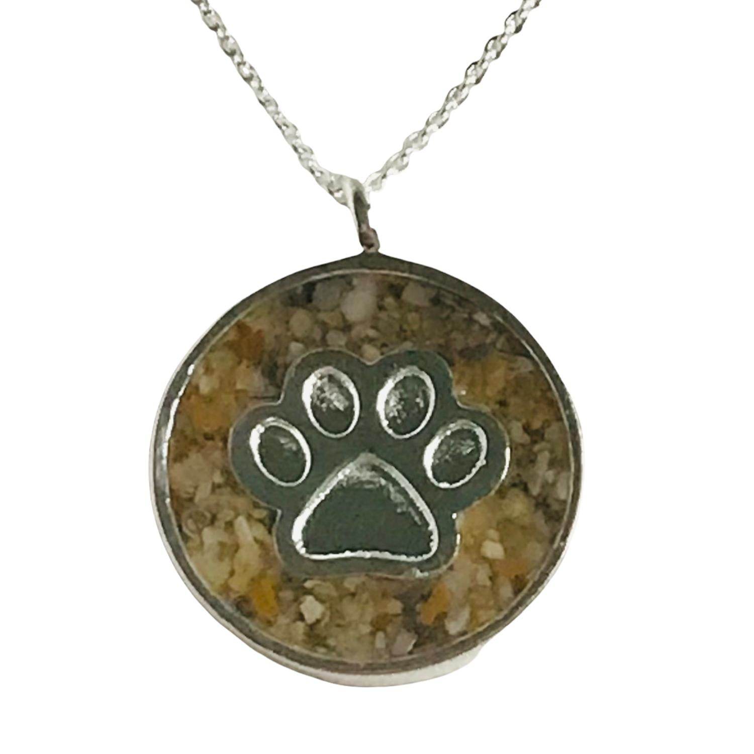 Dune Jewelry - Paw Print Necklace - Rack Hunt