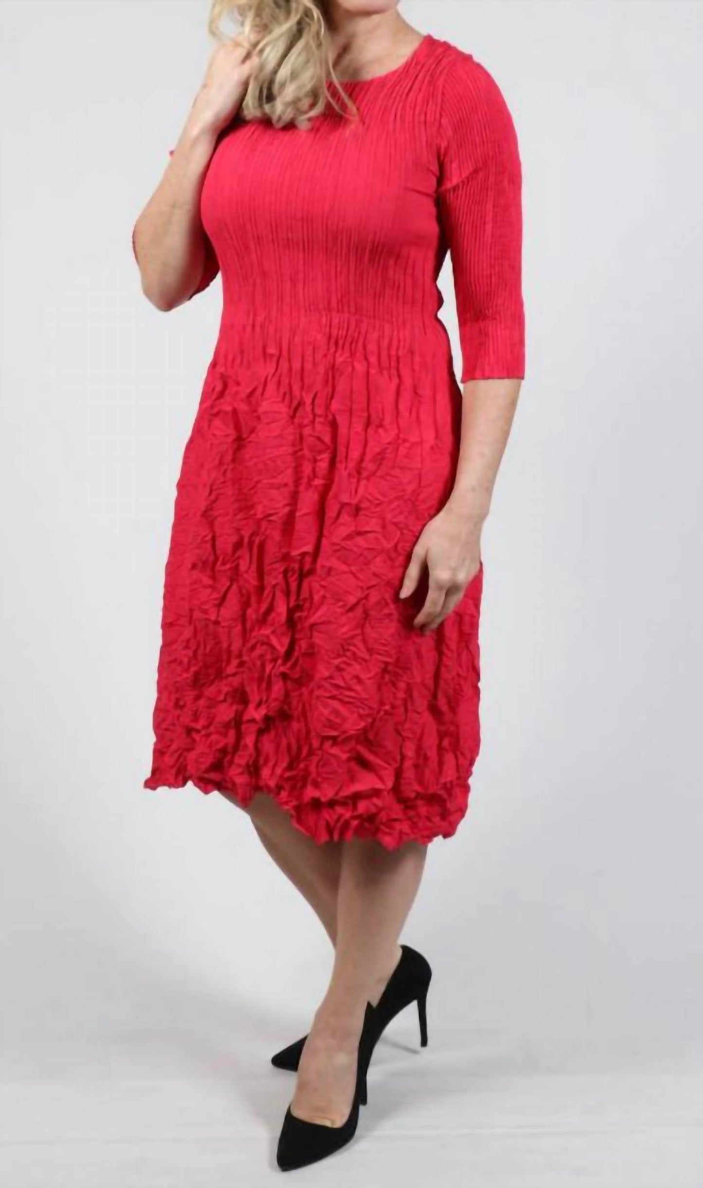 Alquema - 3/4 Sleeve Pocket Dress - Rack Hunt -