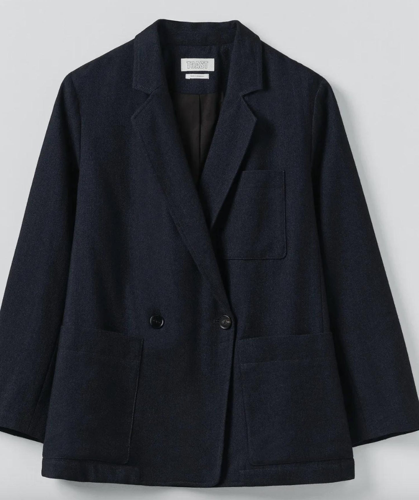 Wool Double Breasted Jacket
