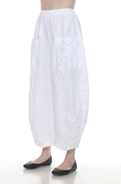 Krinkle Fabric Pants