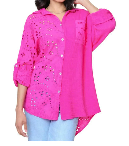 Diverse Group - Blossom Eyelet Blouse - Rack Hunt