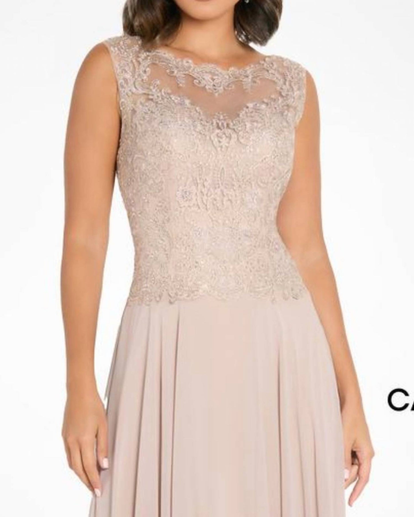 Chiffon A-line Dress