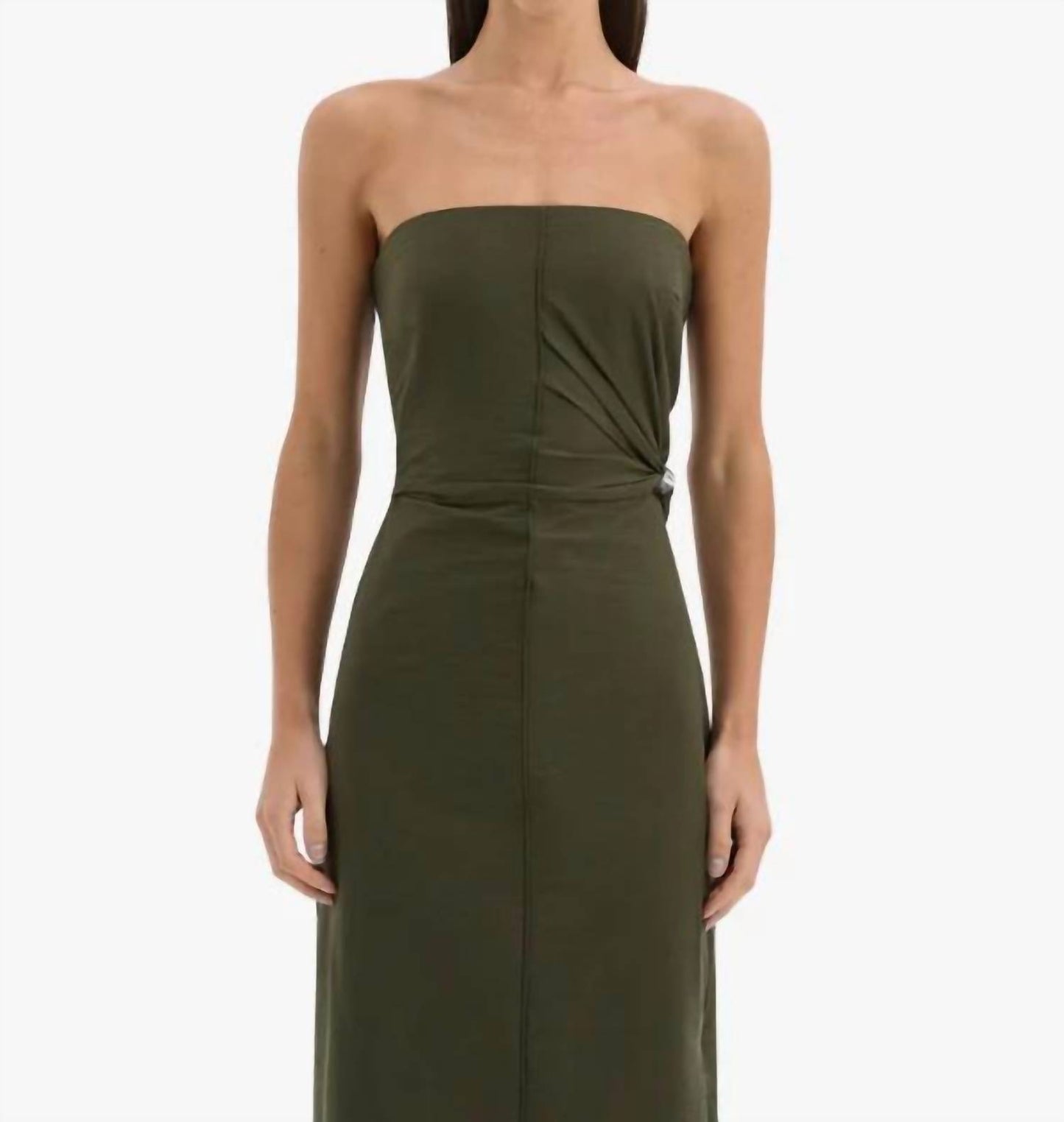 Sorel Strapless Midi Dress