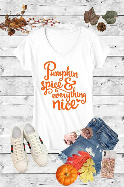 Caramelo Trend - Women's Pumpkin Spice Tee - Rack Hunt
