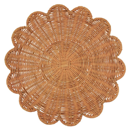 Rattan Charger Placemats - Set Of 4