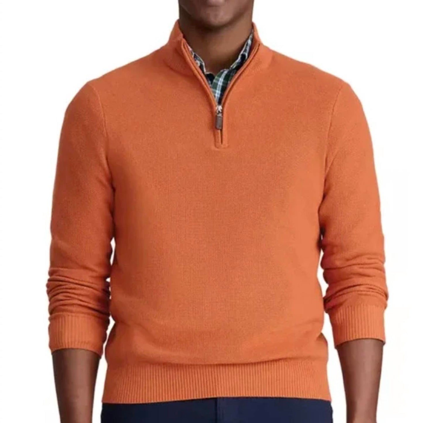 Honeycomb 1/4 Zip Sweater
