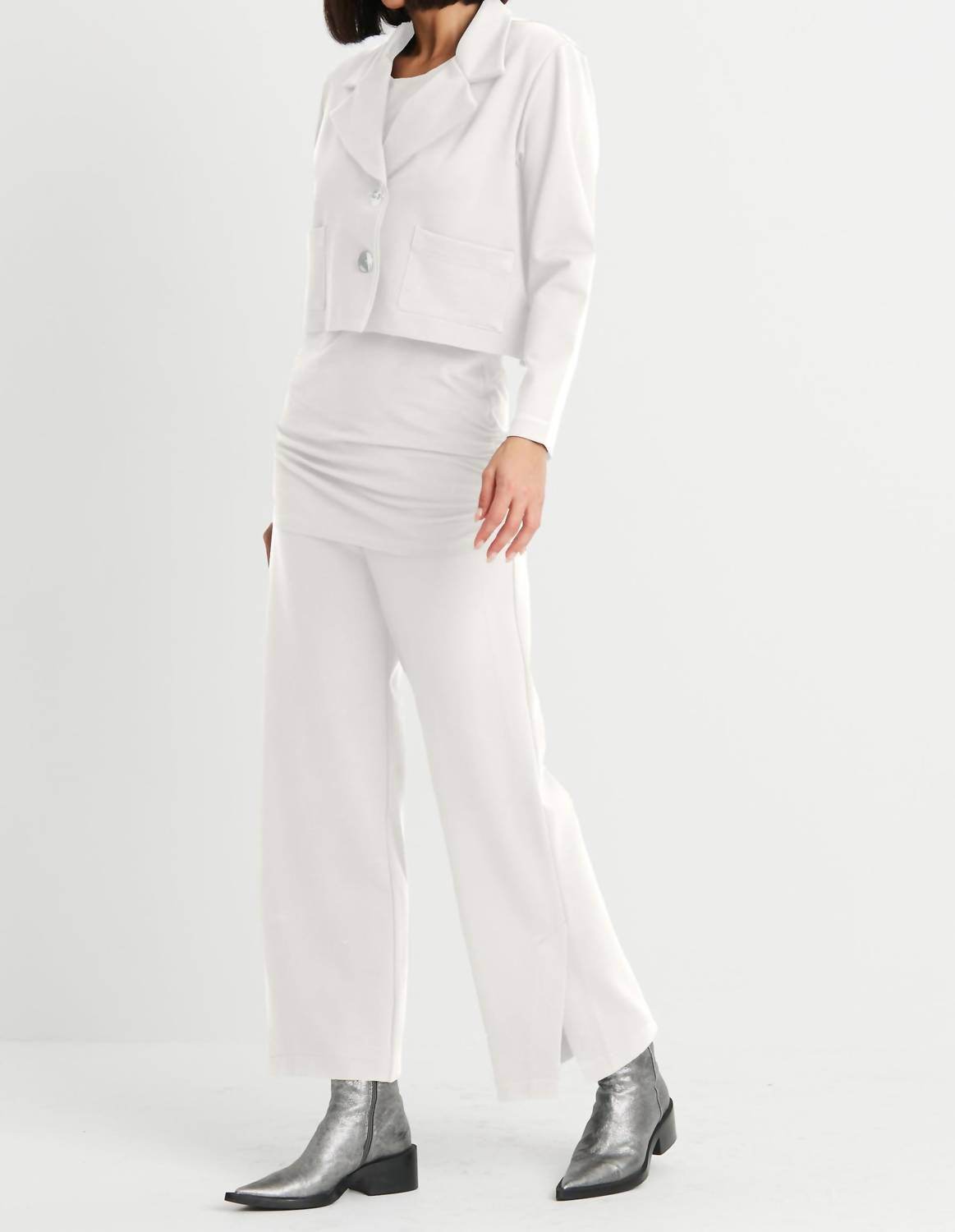 Pulled Planet - Scuba Side Slit Pants - Rack Hunt -