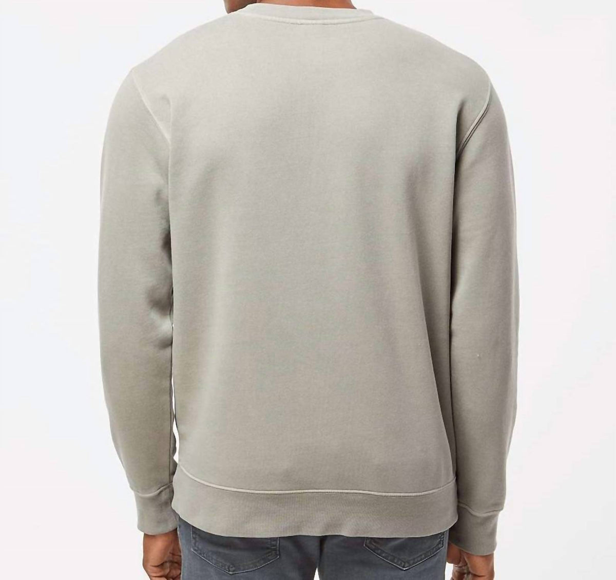 Midweight Pigment-dyed Crewneck Sweatshirt