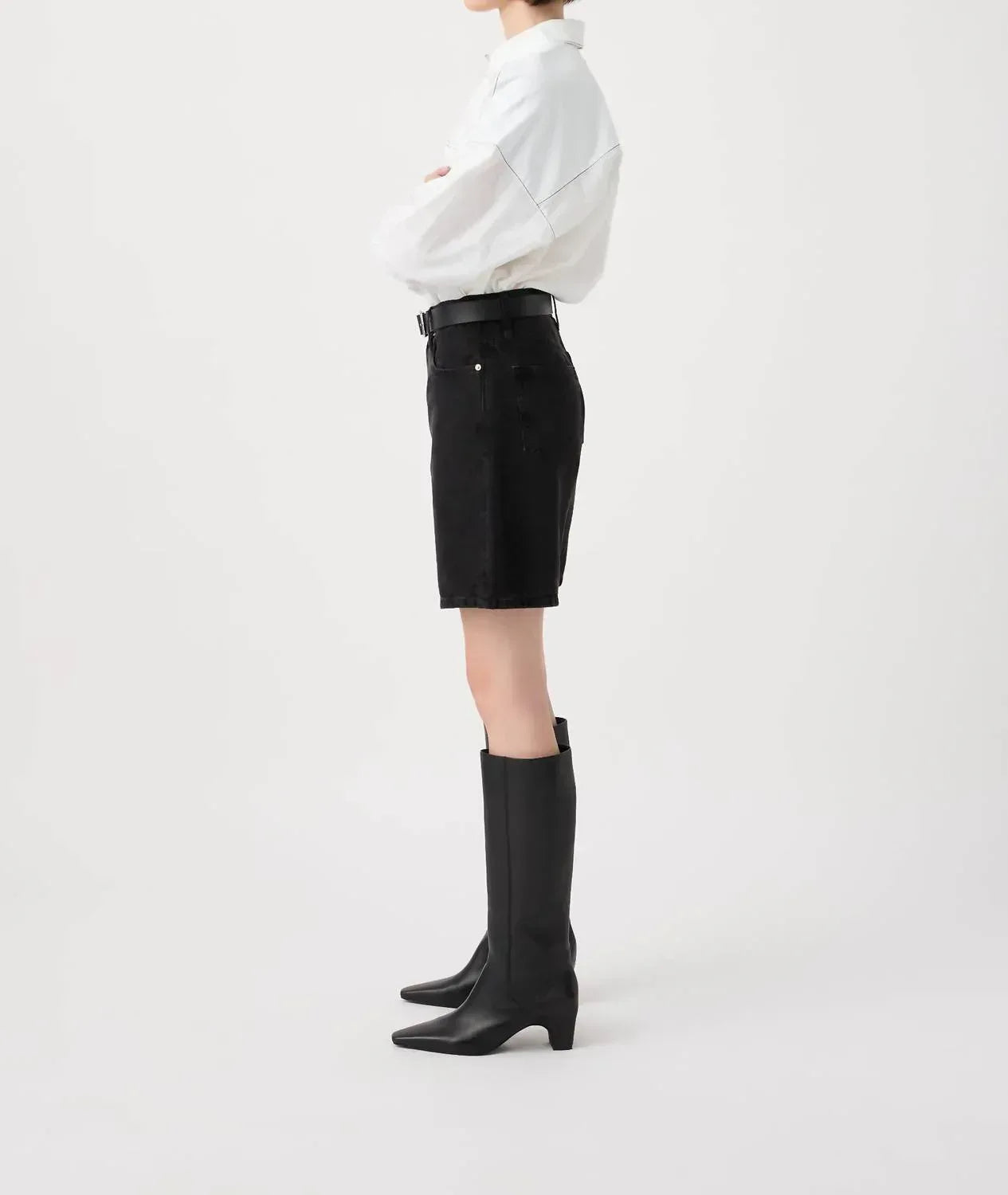 Outland Denim - Harry High Relaxed Short - Rack Hunt