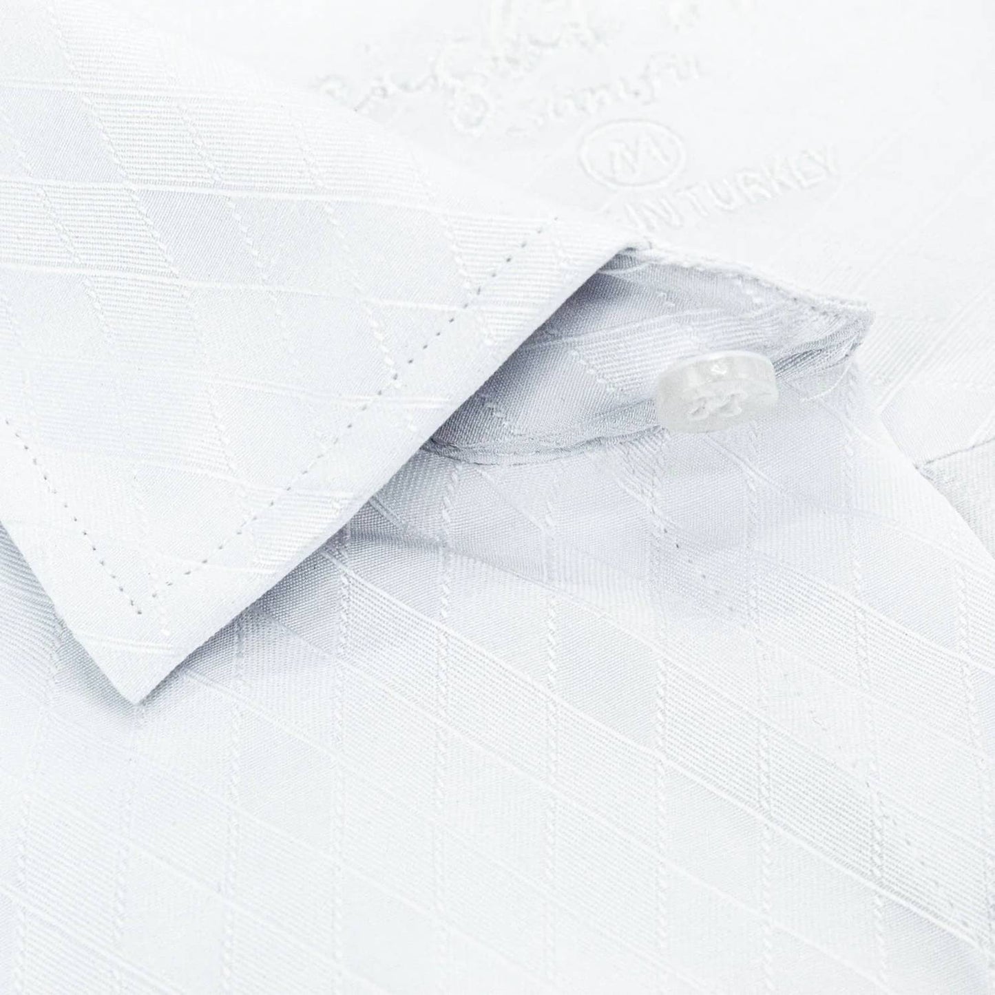 Argyle Jacquard Button Down Shirt
