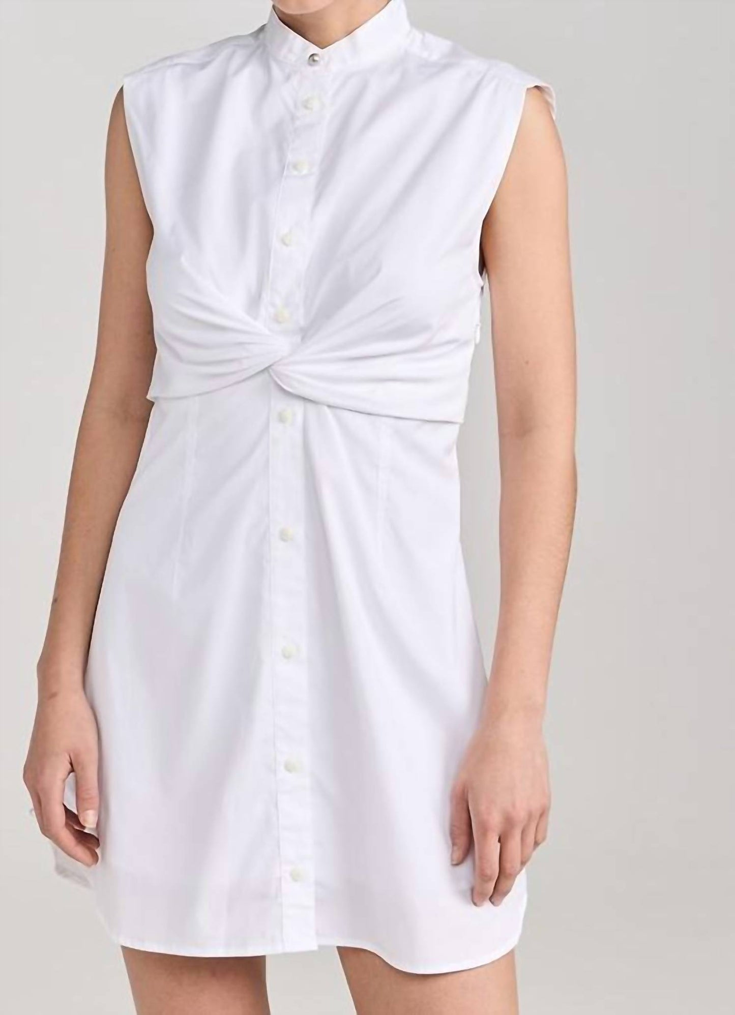 Louisa Cotton Poplin Mini Dress