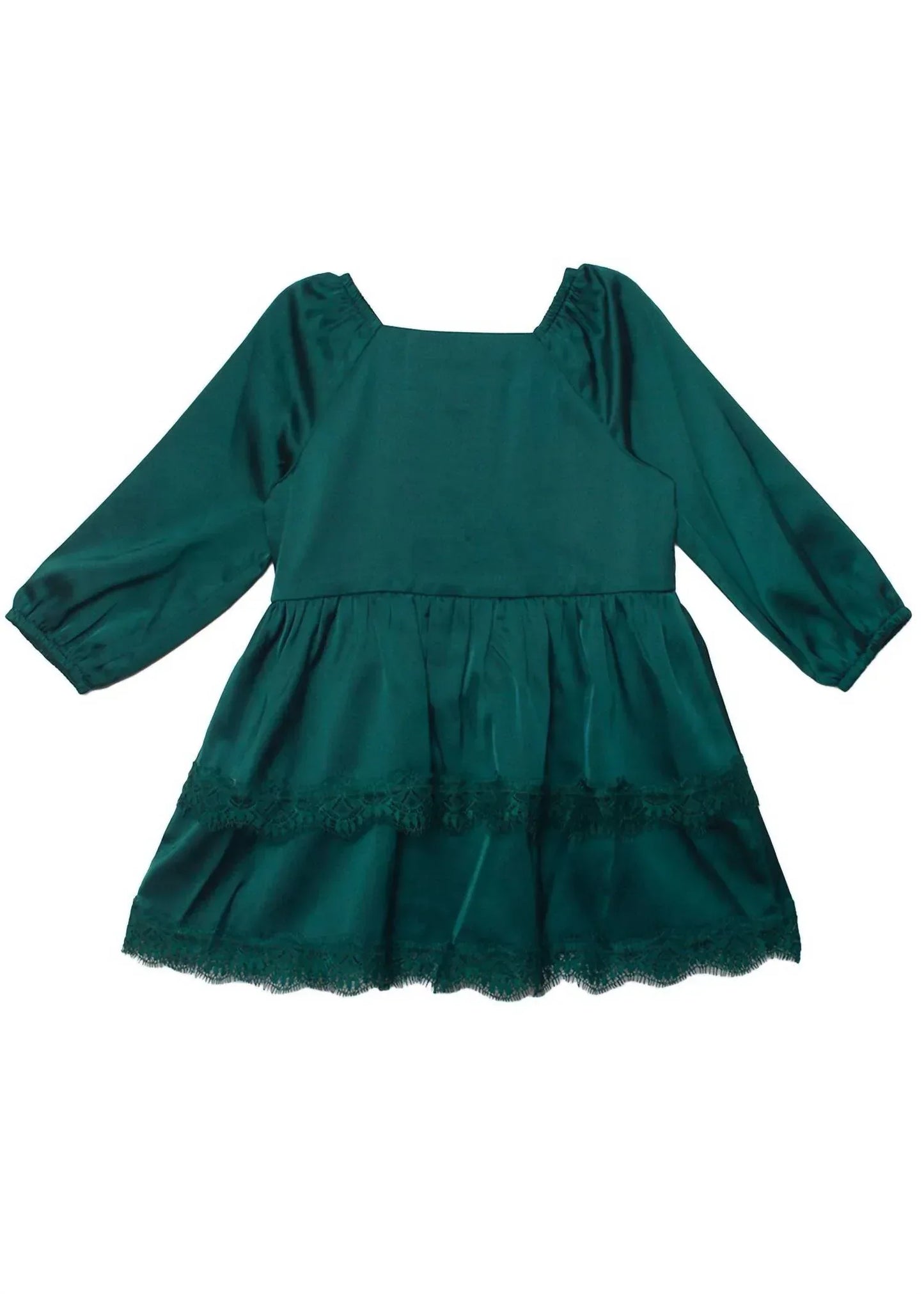 Isobella & Chloe - Girl's Long Sleeve Ruffle Dress - Rack Hunt
