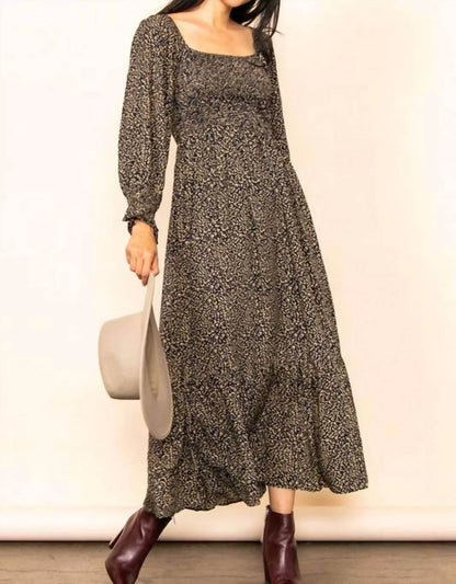 Elloh - Women's Leopard Maxi Dress - Rack Hunt