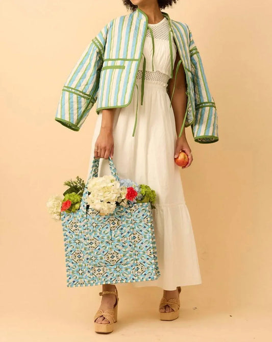 BROOKS AVENUE - Eloise Reversible Quilted Jacket - Rack Hunt
