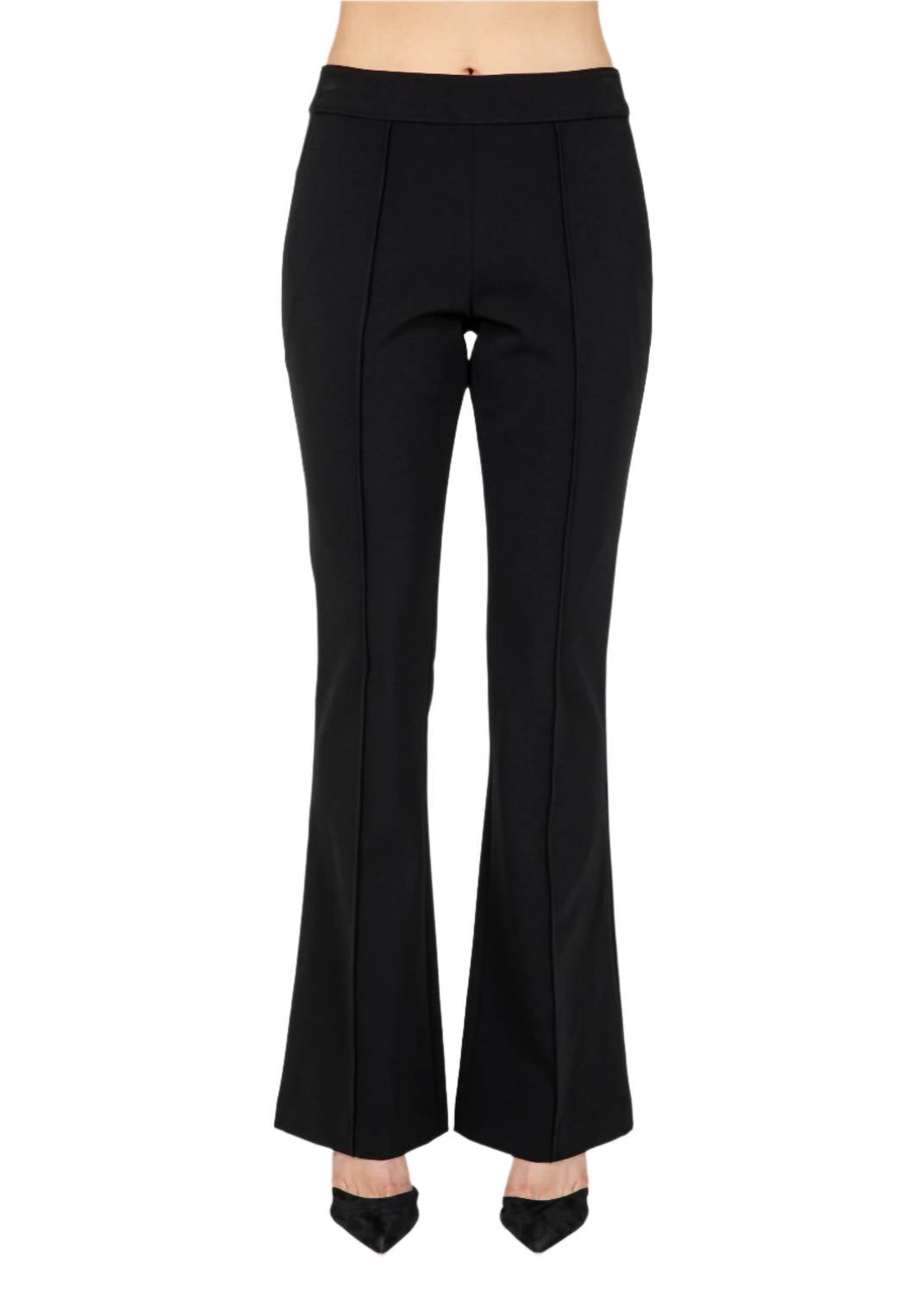 Miracle Stretch Flared Pintuck Pants