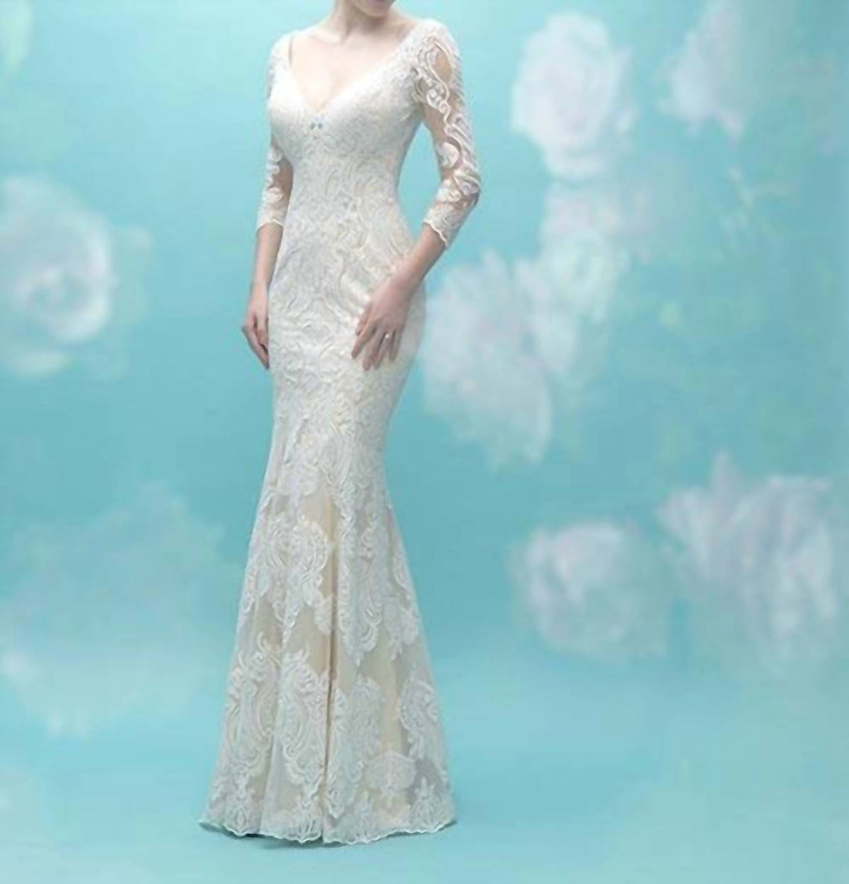 Mermaid Fit Wedding Gown