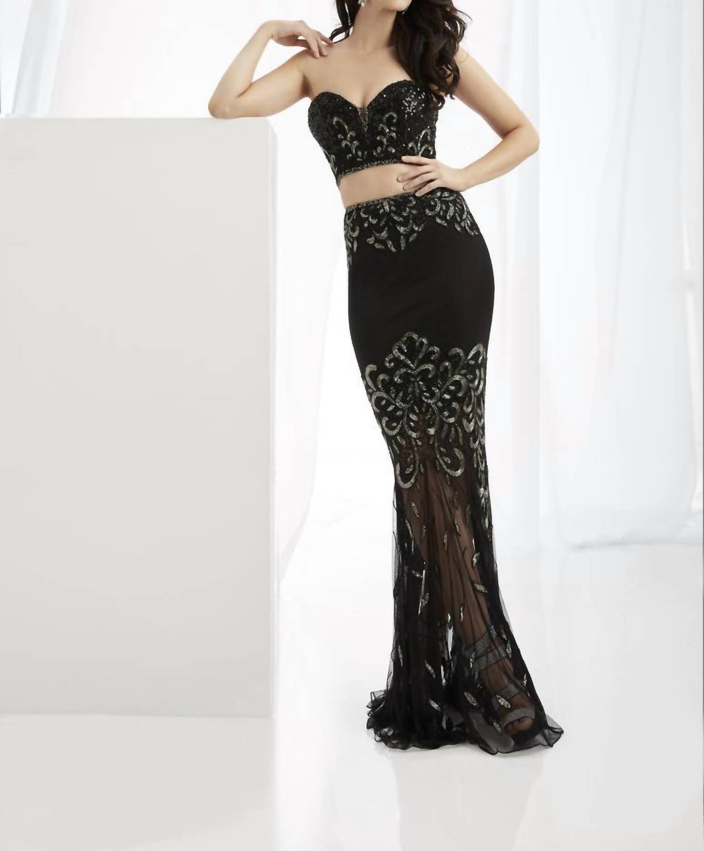 Two-piece Mermaid Gown