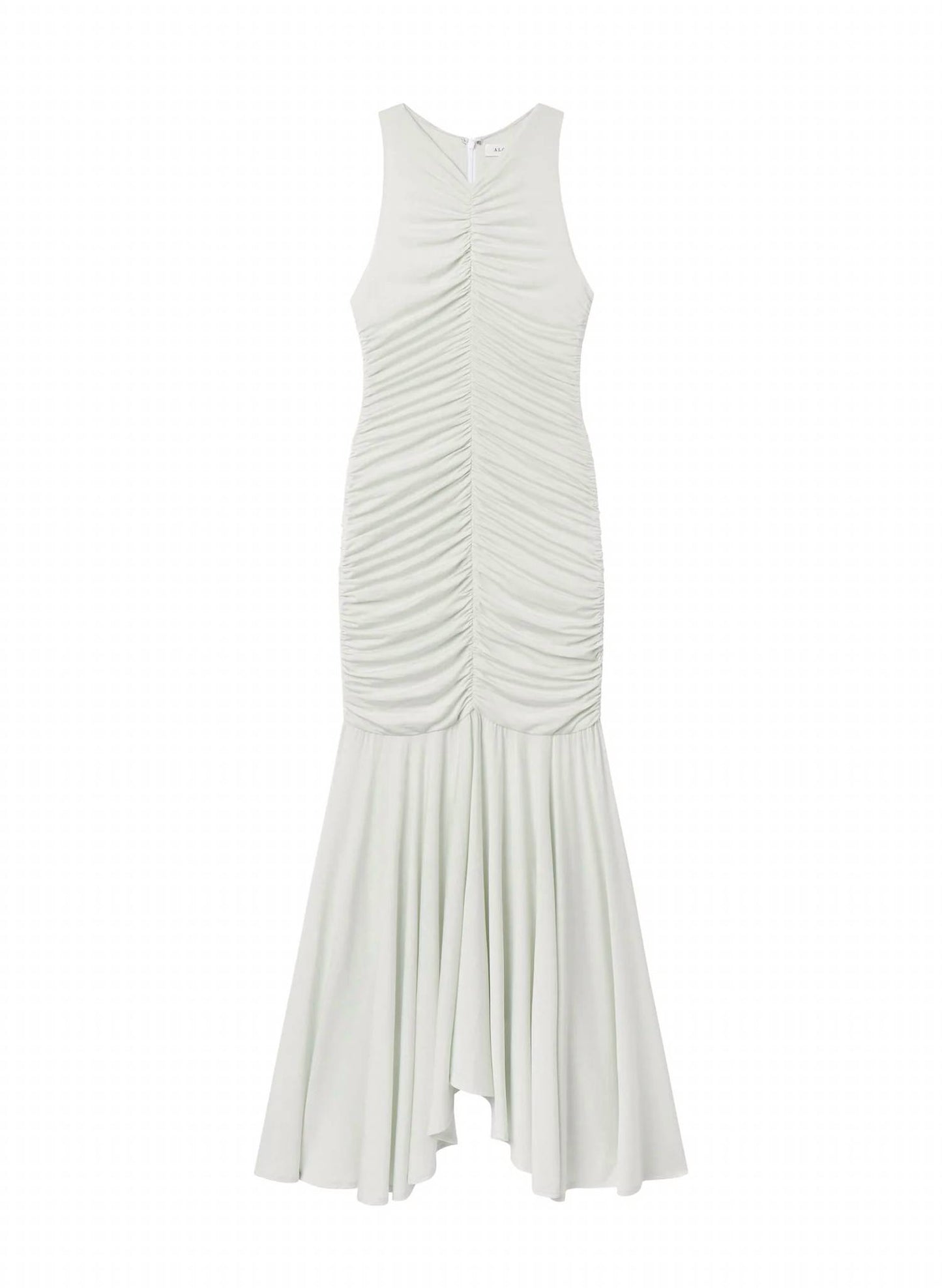 Ayla Ruched Knit Midi Dress