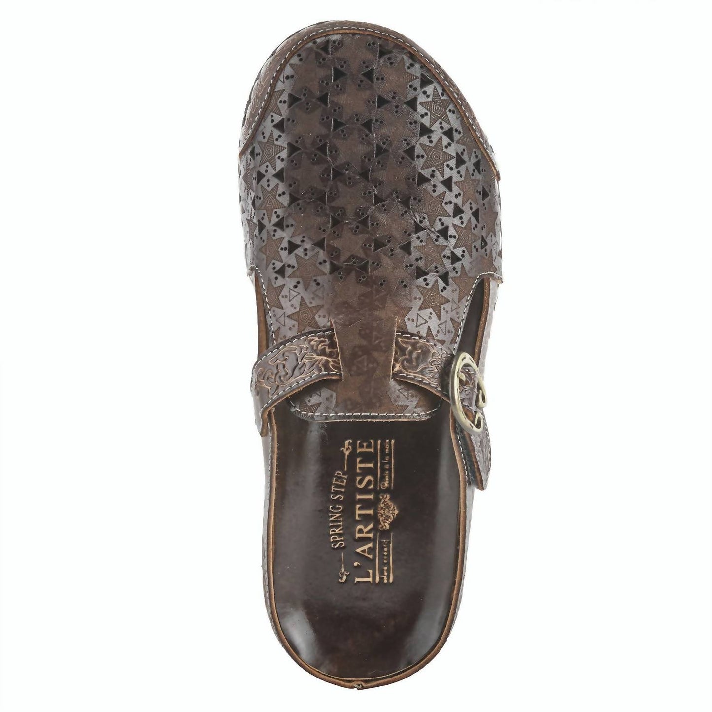 Popcorn Mini Flower Belted Clog