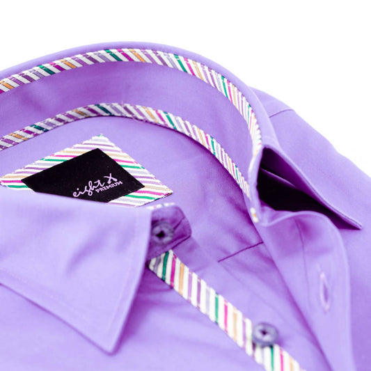 Men's Colorful Trim Shirt