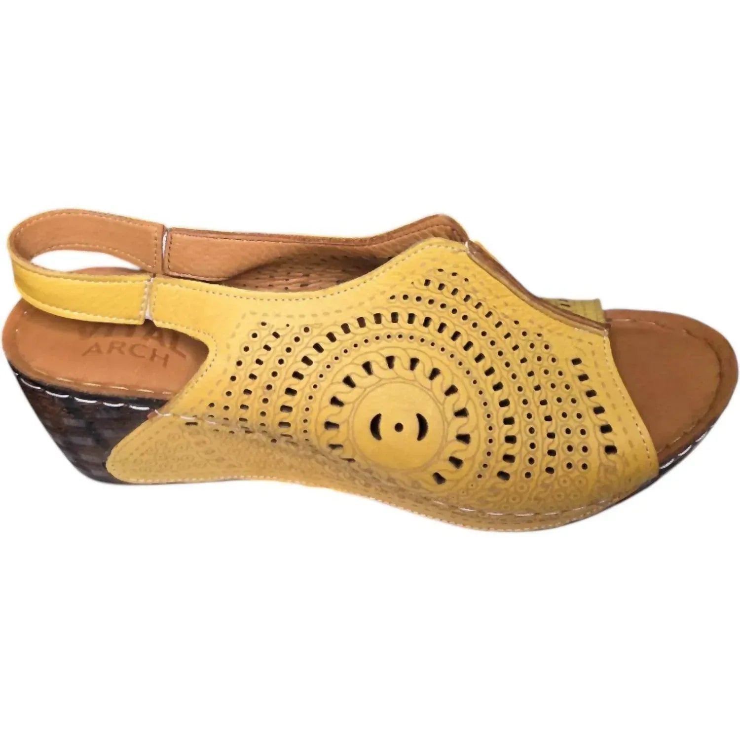 Vital Arch - Women's Slingback Wedge Sandals - Rack Hunt