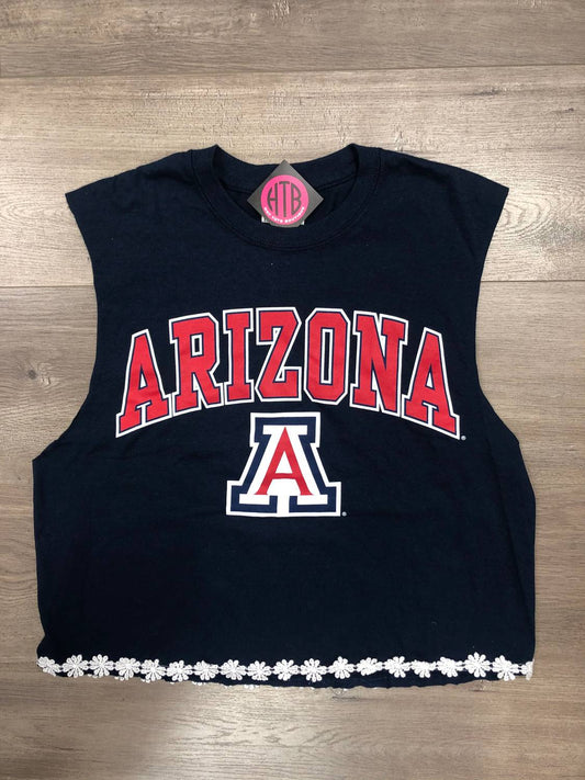 Women's Daisy Trim Muscle Tee