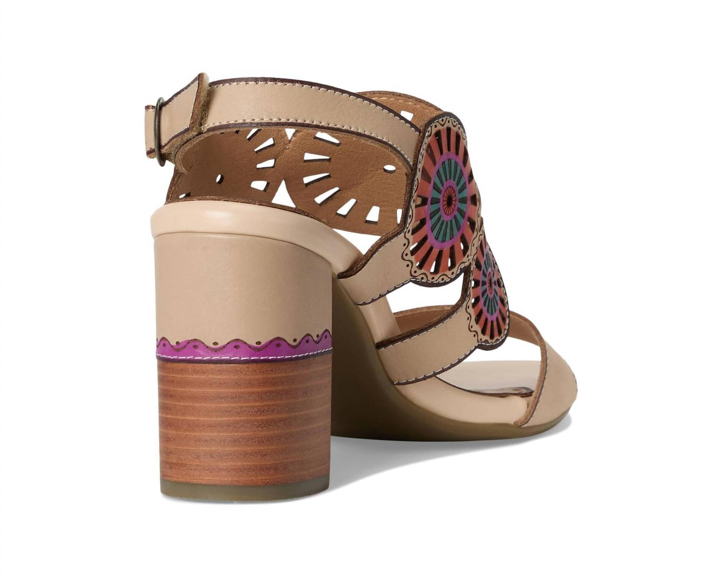 Women's Pinwheel Heeled Sandal