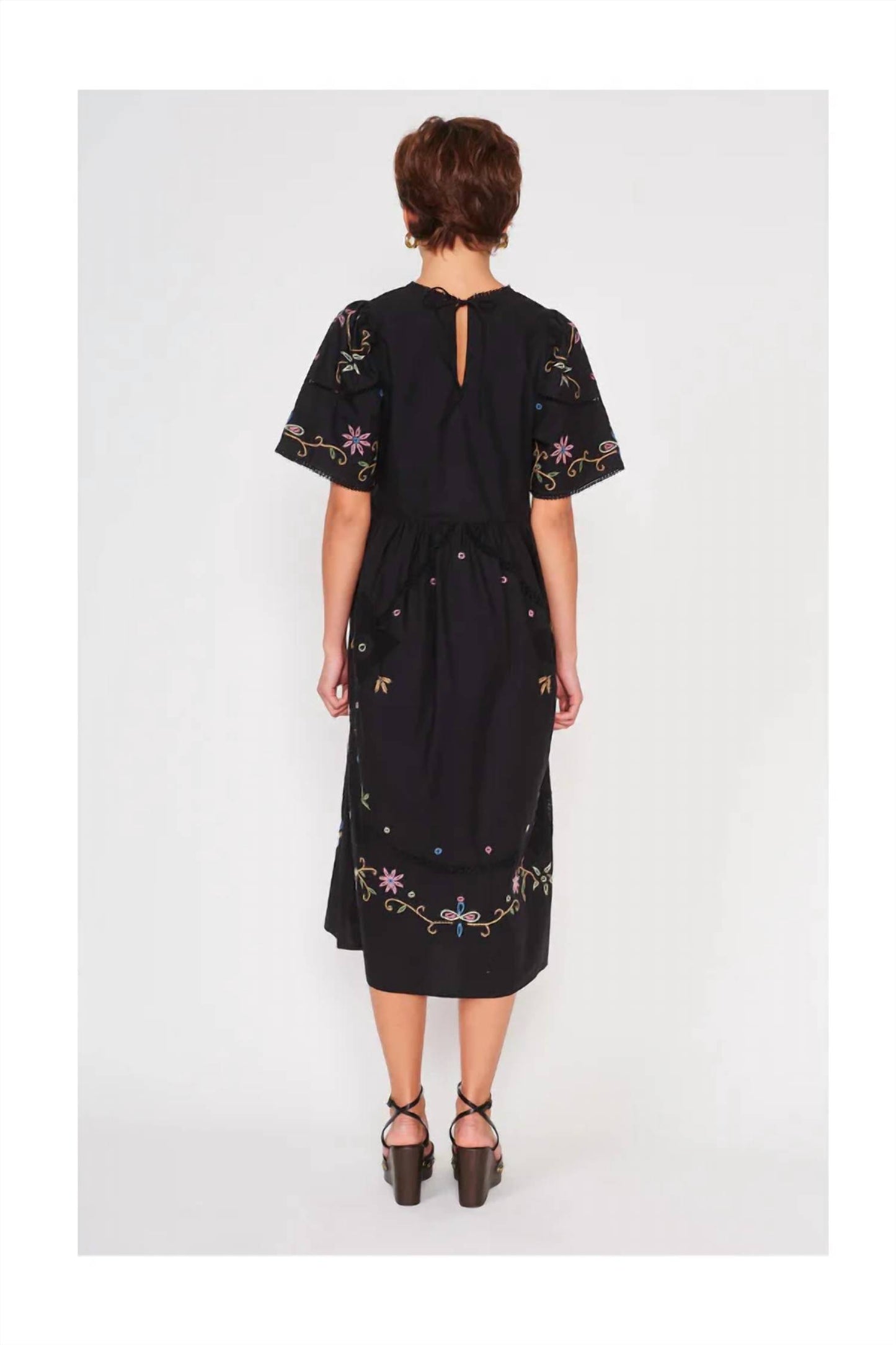 Palm Midi Dress