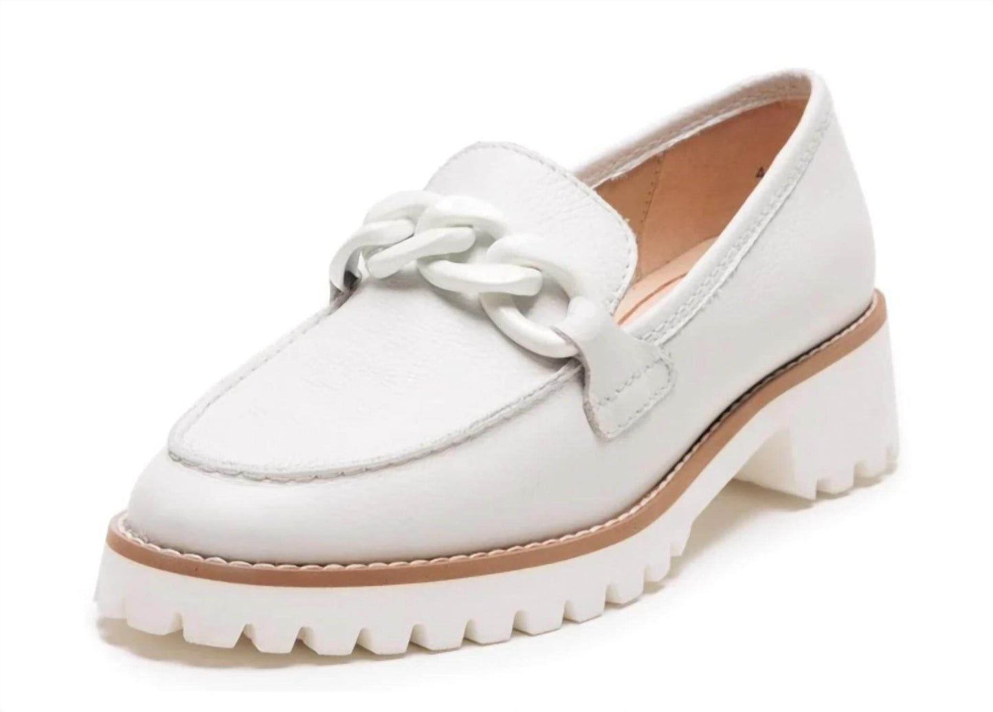 Ara Shoes - Women's Kiana Leather Chain Loafer - Rack Hunt -